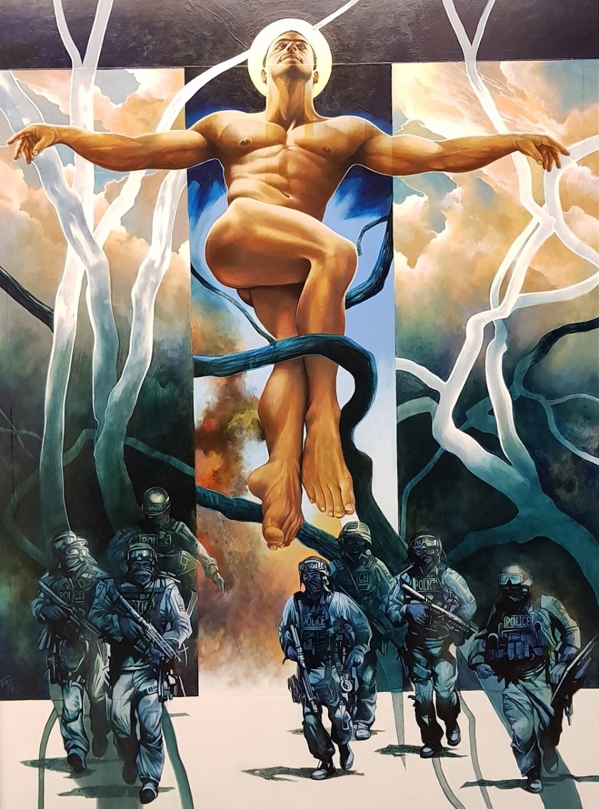 Mandorla2018_MorrisonAlan_Society-Ascent-DescentOfMan