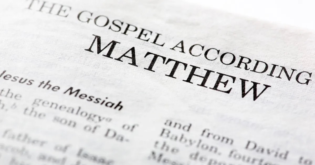 The message of Matthew’s Gospel&nbsp;(podcast)