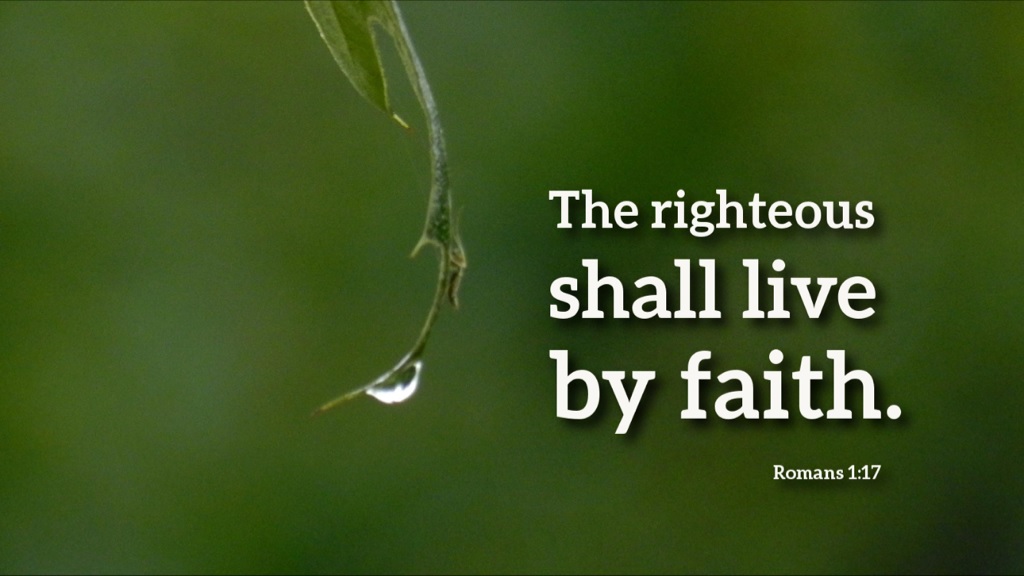 Should the faithful fight evil? (Habakkuk&nbsp;2:4)